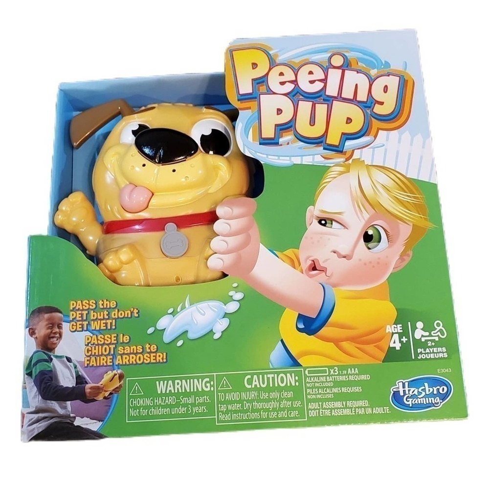 Peeing Pup Funny Dog Hasbro Gaming 2+ Players Ages 4 & Up‎ Family Sunday Funday